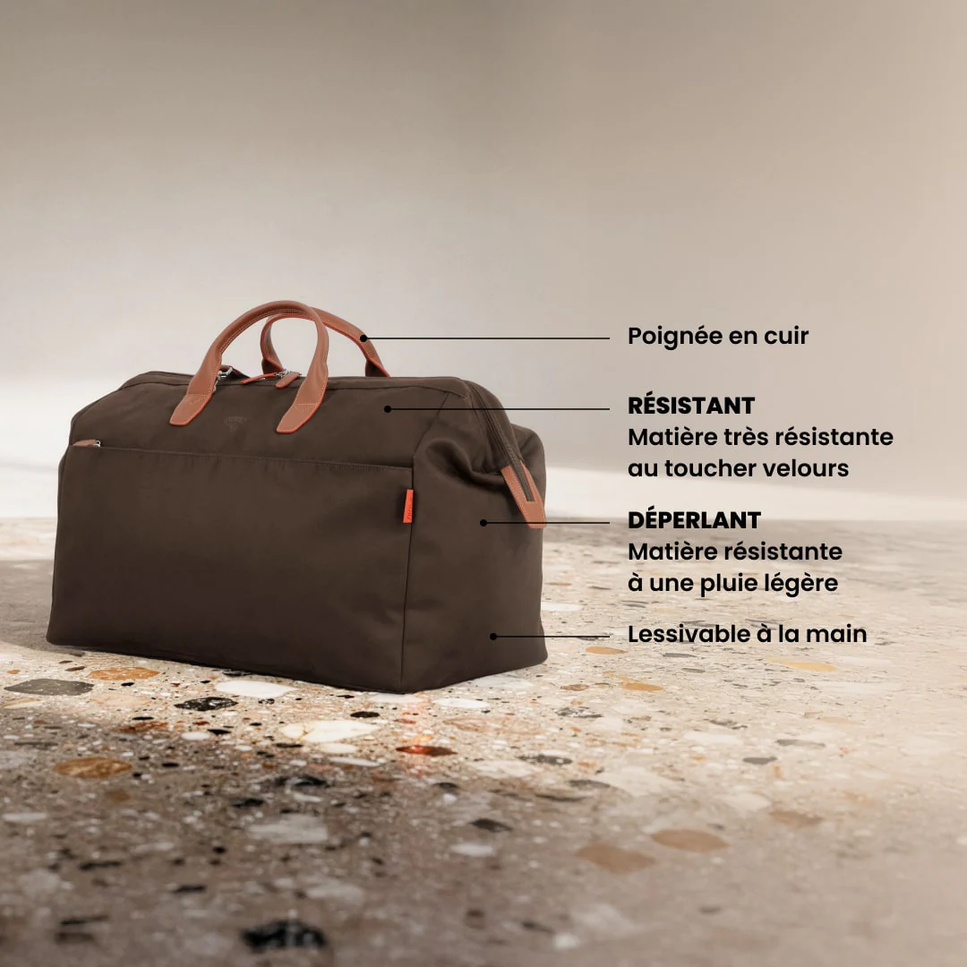 Sac weekend 54,5x30 cm – Uppsala Jump | Ouverture à plat - Image 3