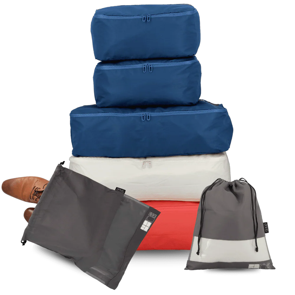 Set de 7 pochettes de voyage taille L - Image 3