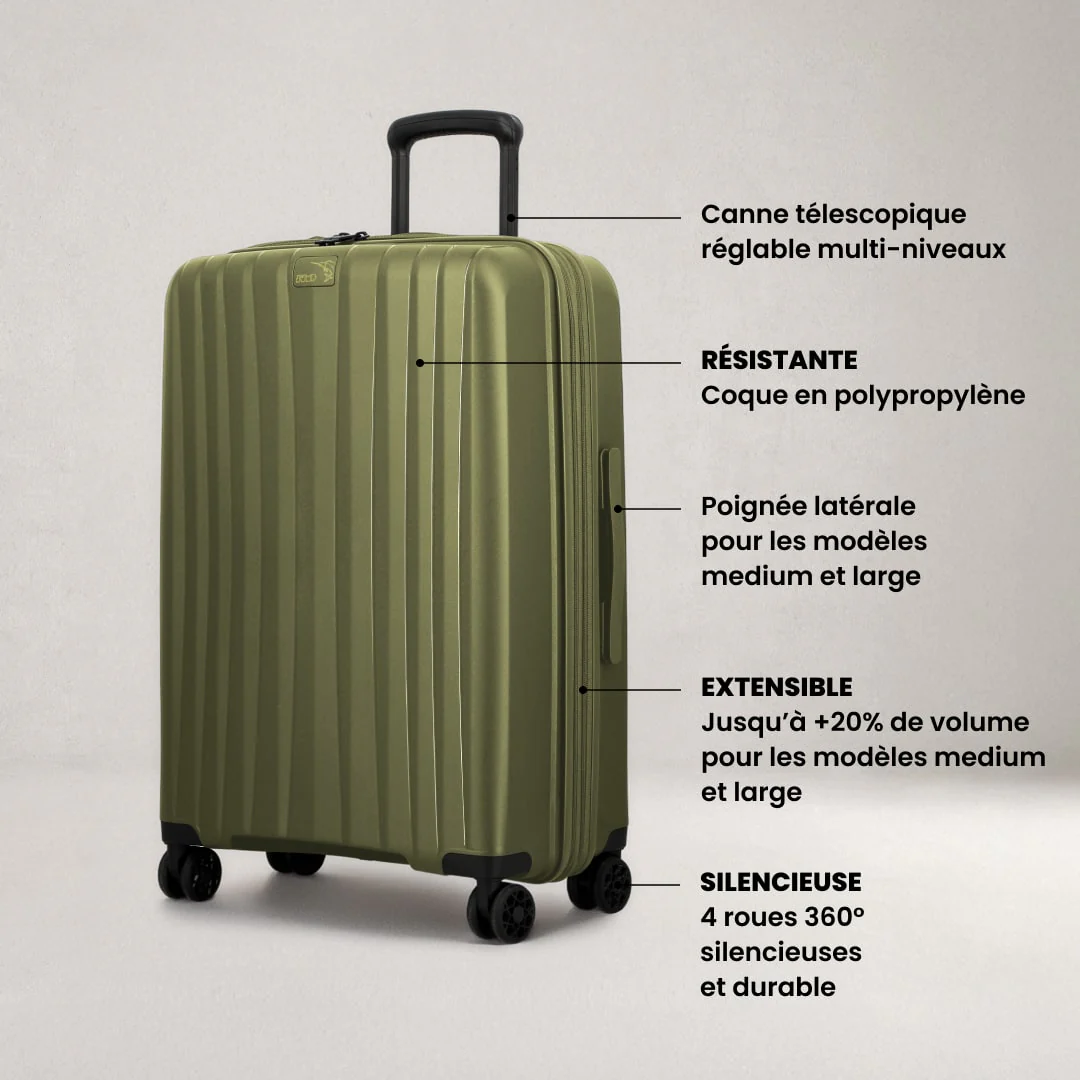 Valise médium 66 cm – Enaïs Jump | Extensible +20% - Image 3